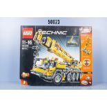 Lego Technic Mobiler Schwerlastkran 42009, geöffnet, mit Bauanleitungen,  Originaltüten ...