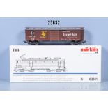 Märklin delta digital H0 83341 E-Lok der Amtrak, BN X 995 und 1 Box Car, Z 1-2, 1 x in ...