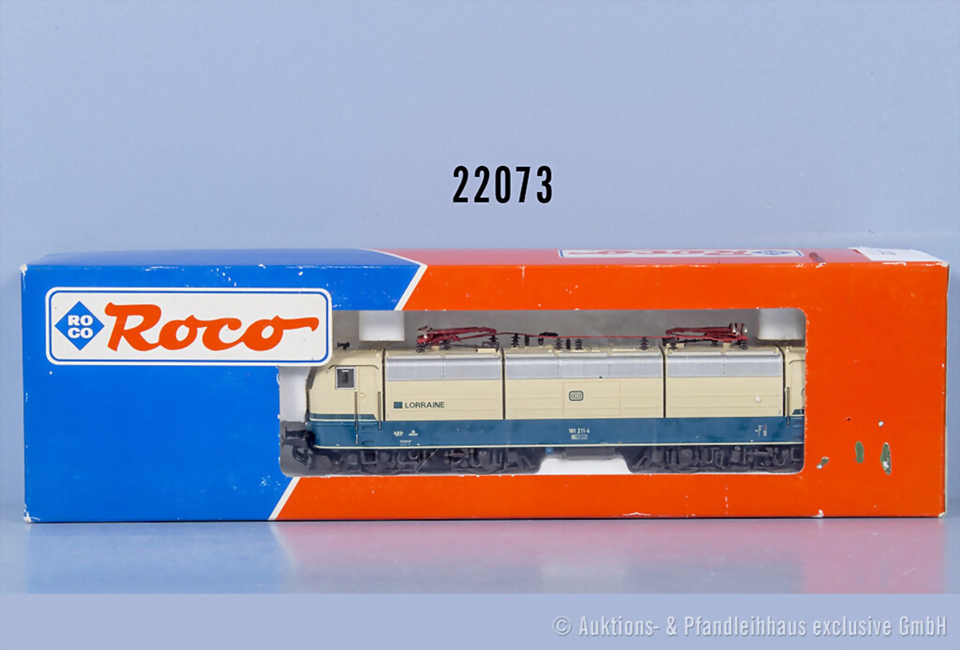 Roco H0 43692 E-Lok der DB, BN 181 211-4, n.A.d.E. mit Lenz-Decoder, Z 2, in ...