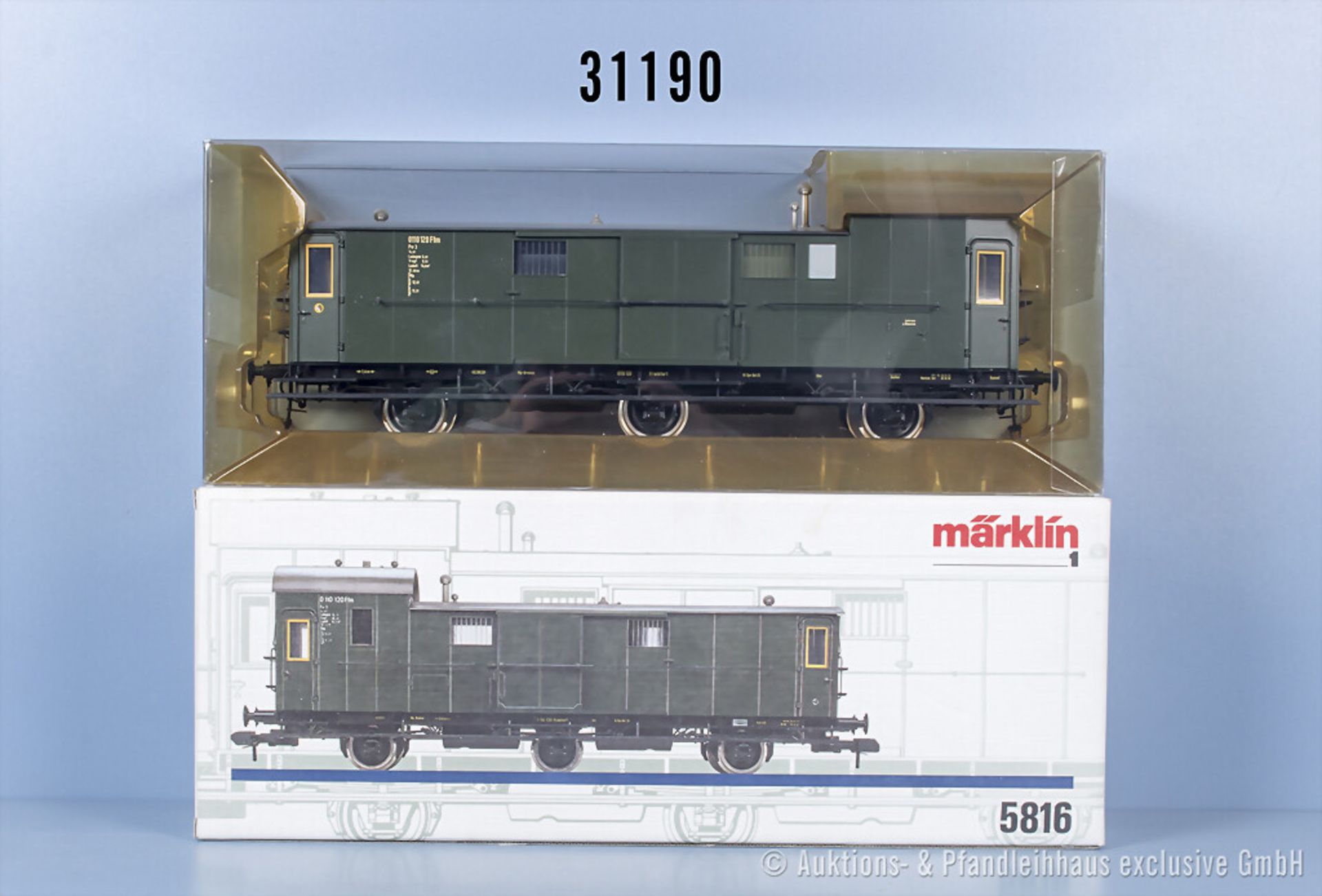 Märklin Profi 1 5816 Gepäckwagen, Z 1, in ...