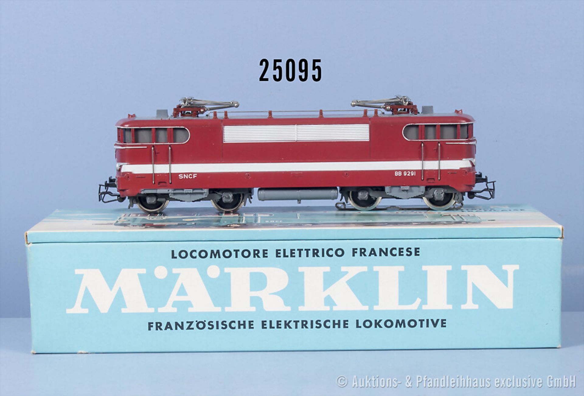 Märklin H0 3059 Typ 2 E-Lok "Capitole" der SNCF, BN 9291, Z 1 in ...