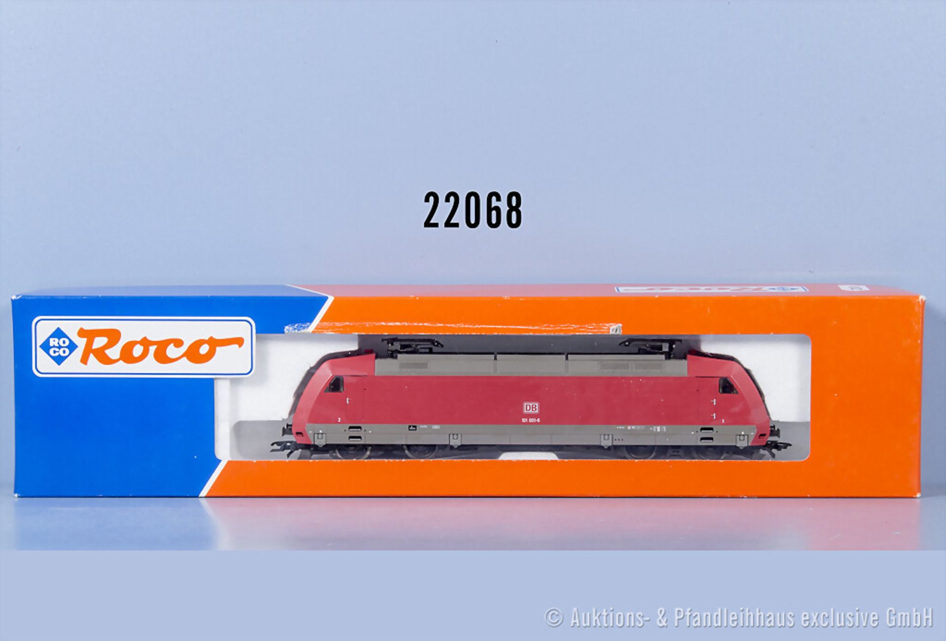 Roco H0 43740 E-Lok der DB, BN 101 001-6, mit Digitalschnittstelle, Z 1, in ...