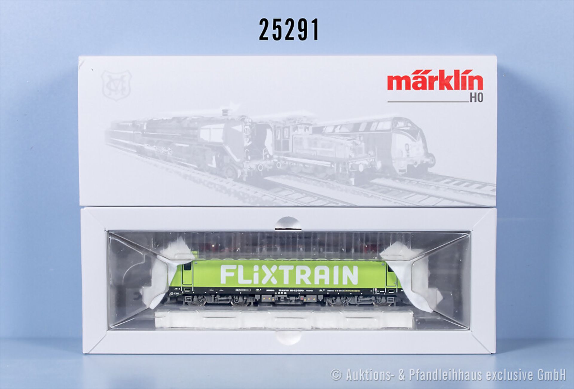 Märklin mfx digital H0 36186 E-Lok der Flixtrain, BN 193 865-3, Z 1-2, in ...
