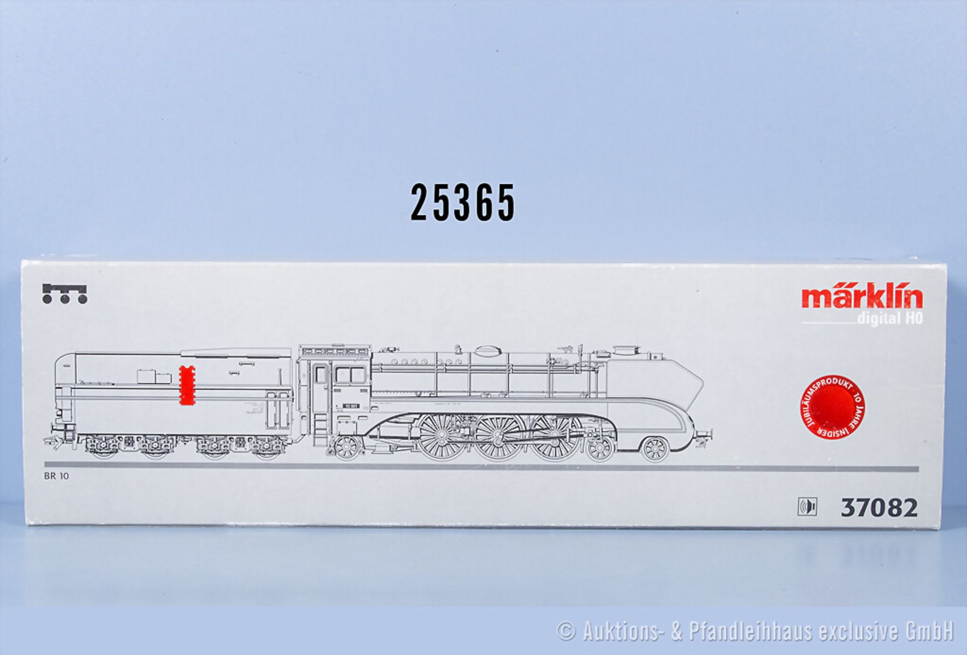 Märklin digital H0 37082 Schlepptenderlok der DB, BN 10 001, Z 1, in ...