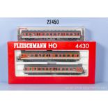 Fleischmann H0 4430 2-teiliger Dieseltriebzug der DB, BN 614 038-8 und 4432 ...