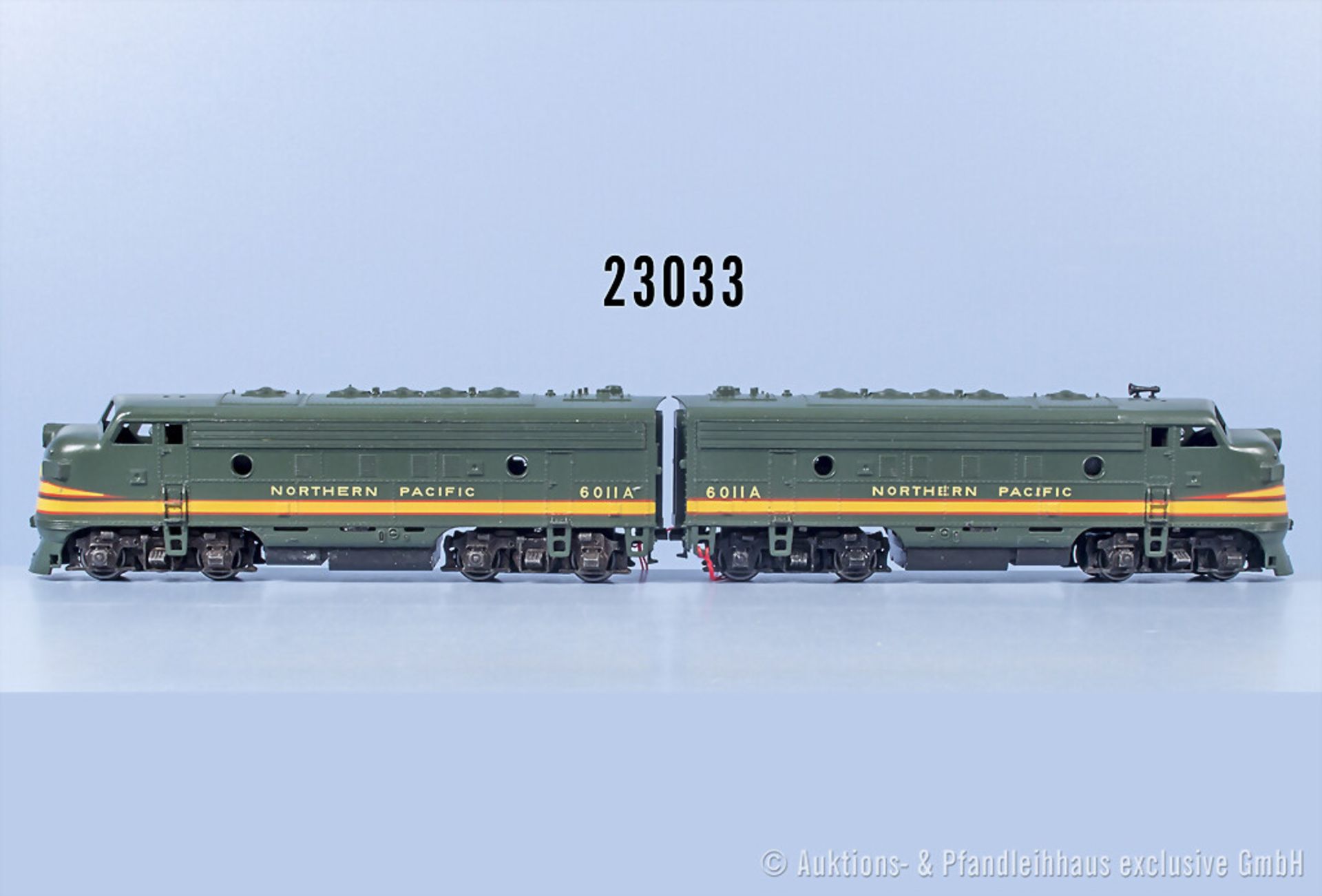 Fleischmann H0 2-teilige Diesellok der Northern Pacific, BN 6011, Z ...