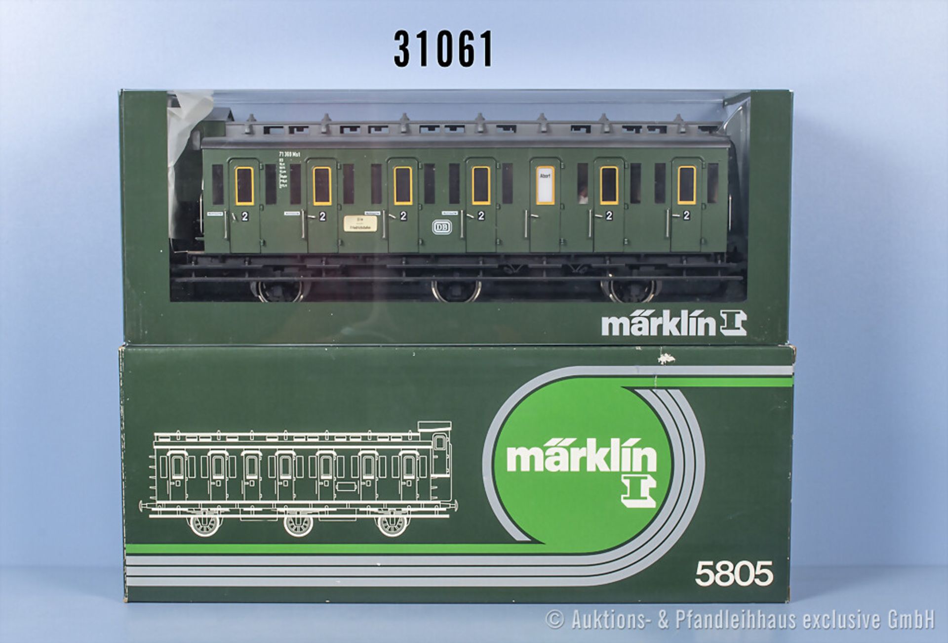 Märklin Profi 1 5805 Abteilpersonenwagen, Z 1, in ...