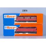 2 Roco H0 Loks, dabei 43412 E-Lok der DB, BN 111 068-3 und 43681 E-Lok der DB, BN 112 ...