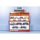 Primex H0 2750 Jubiläumsset "50 Jahre H0" mit Tenderlok, BN 80 030 und 4 Wagen, 2760 ...