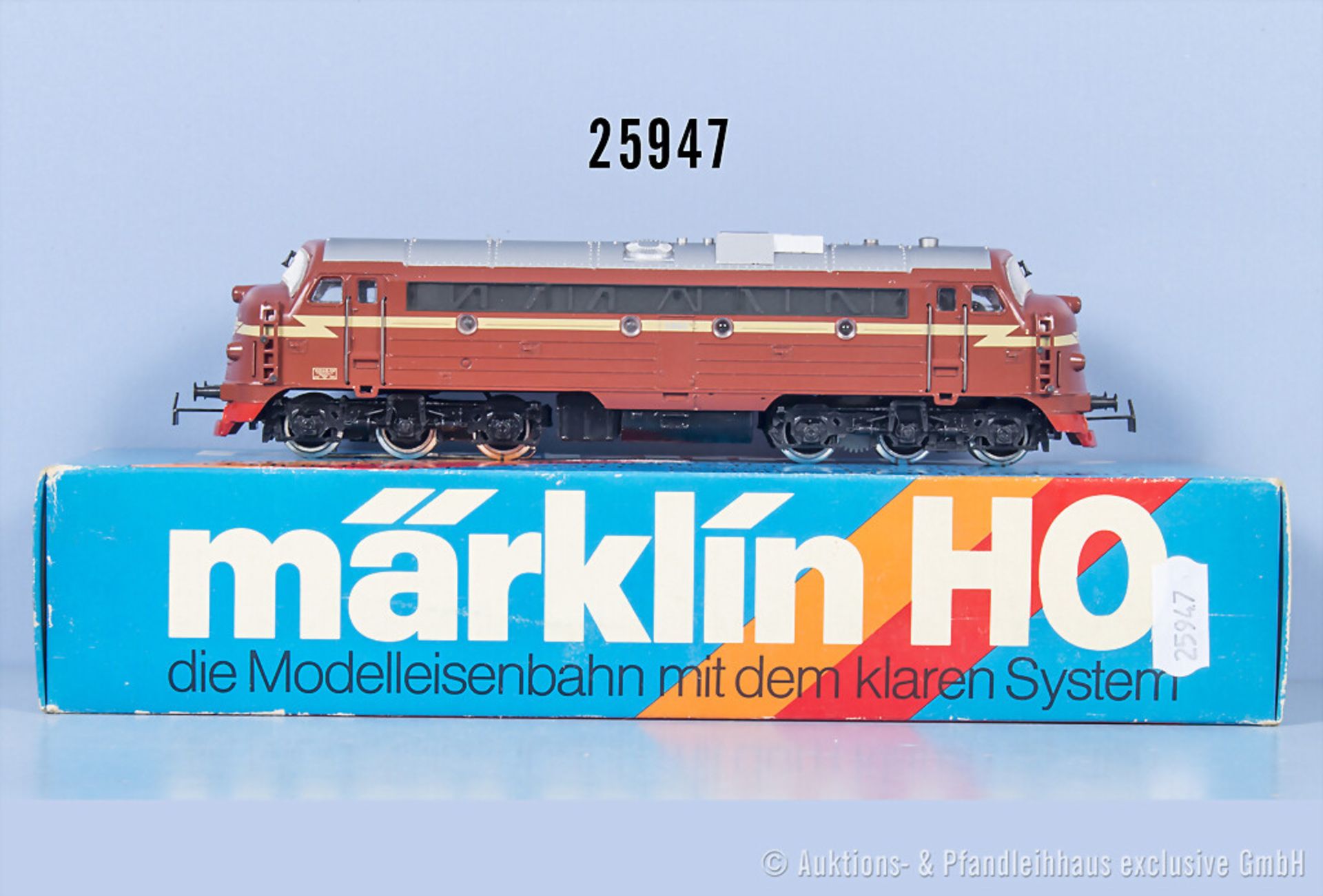 Märklin H0 3143 Typ 1 Diesellok der NSB, BN 3.605, Z 1, in OVP, OVP ...