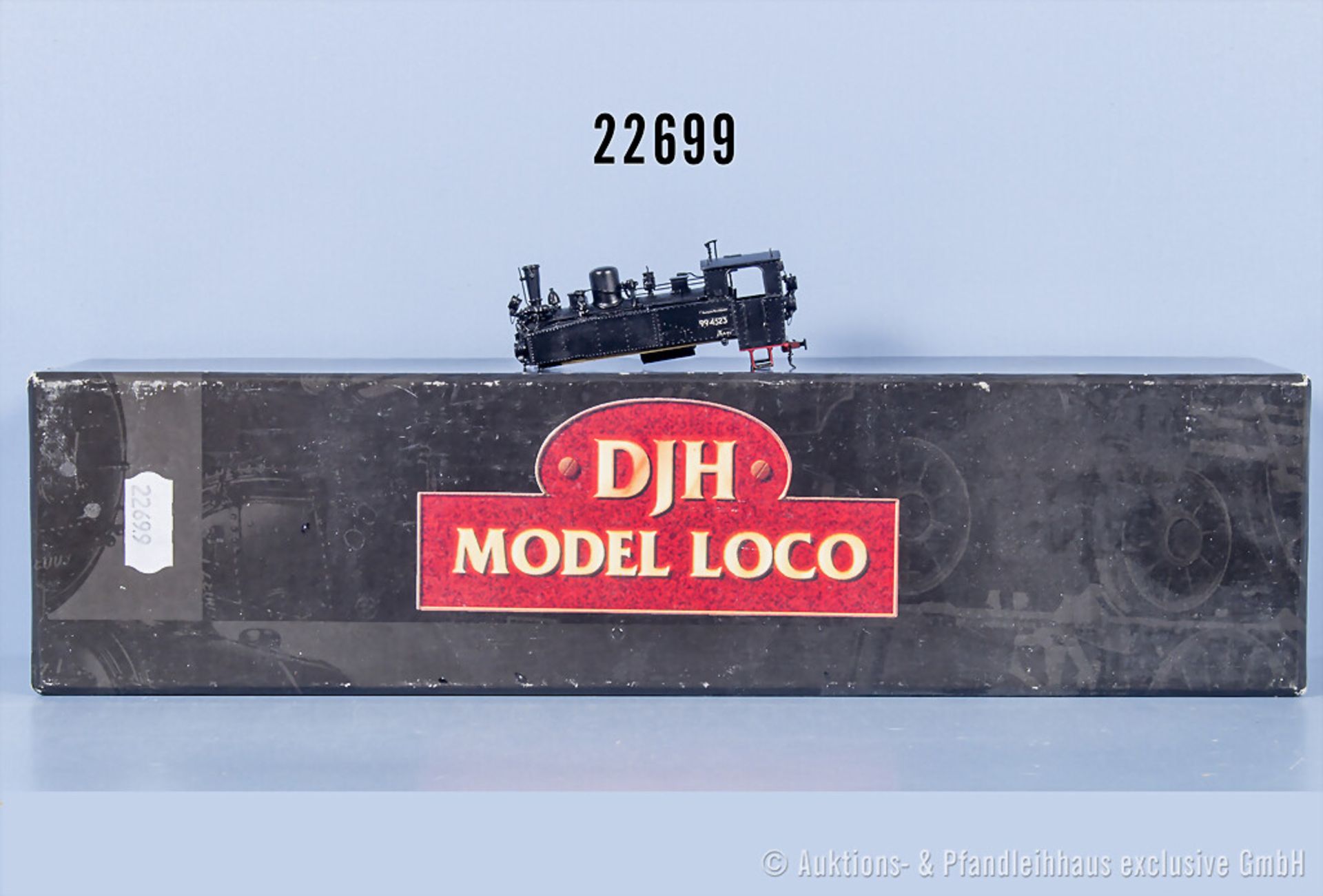Modell Loco H0e teilmontierter Messing-/Gussbausatz für Tenderlok, BR 99, Z 2, in OVP, ...