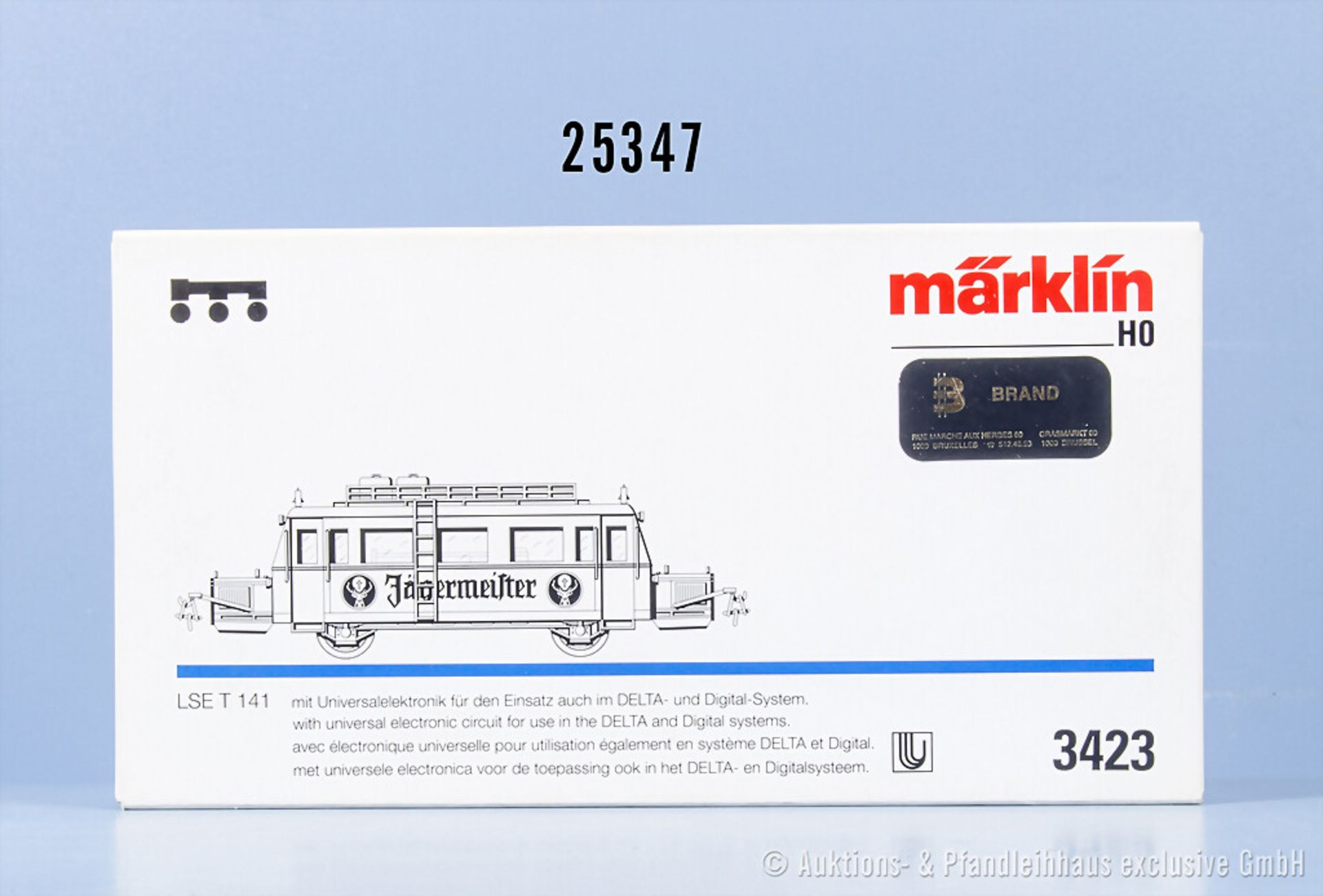 Märklin Delta digital H0 3423 Schienenbus der LSE, BN T141, Z 0-1, in ...