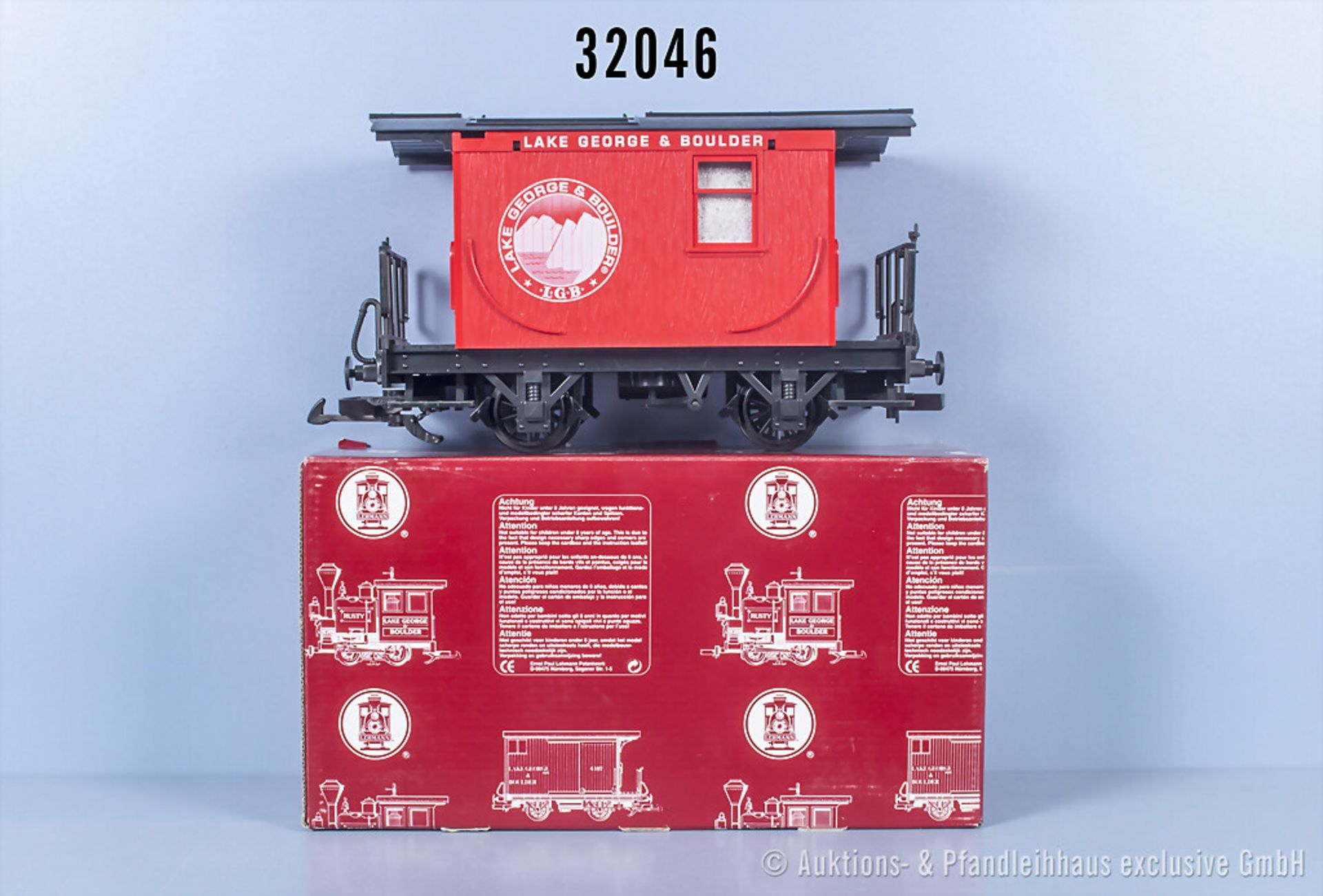 LGB Spur IIm 94065 Caboose, Z 1, in ...