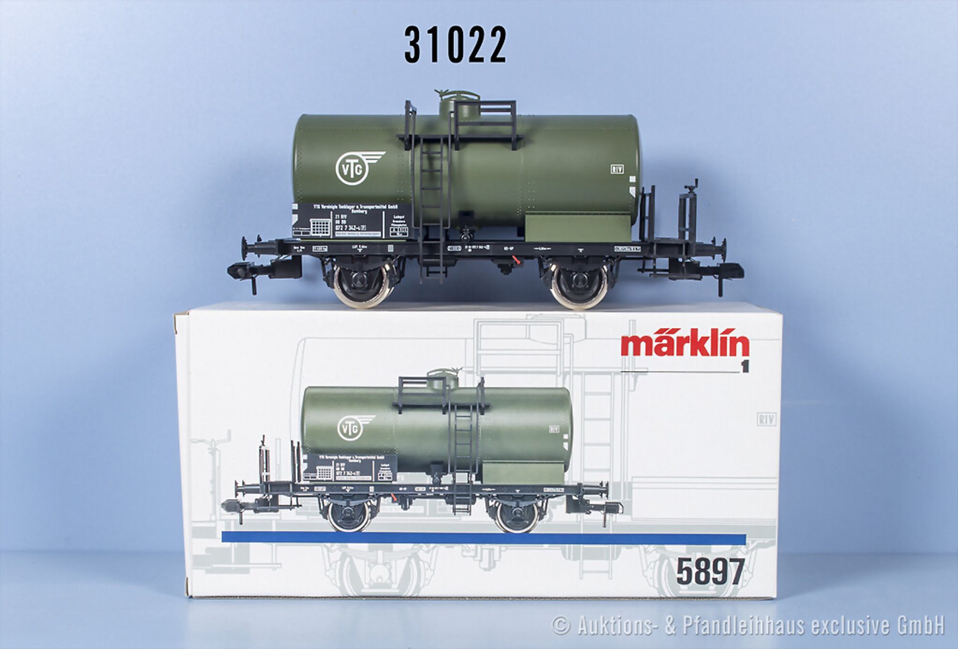 Märklin Profi 1 5897 Kesselwagen, Z 0-1, in ...