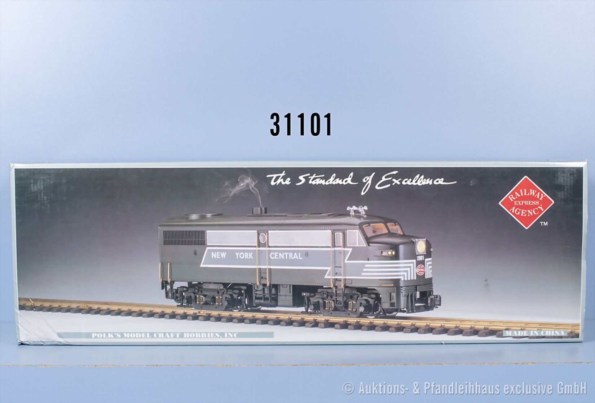 Railway Express Agency Spur 1 22001 Diesellok der New York Central, BN 2001, Z 1, in ...