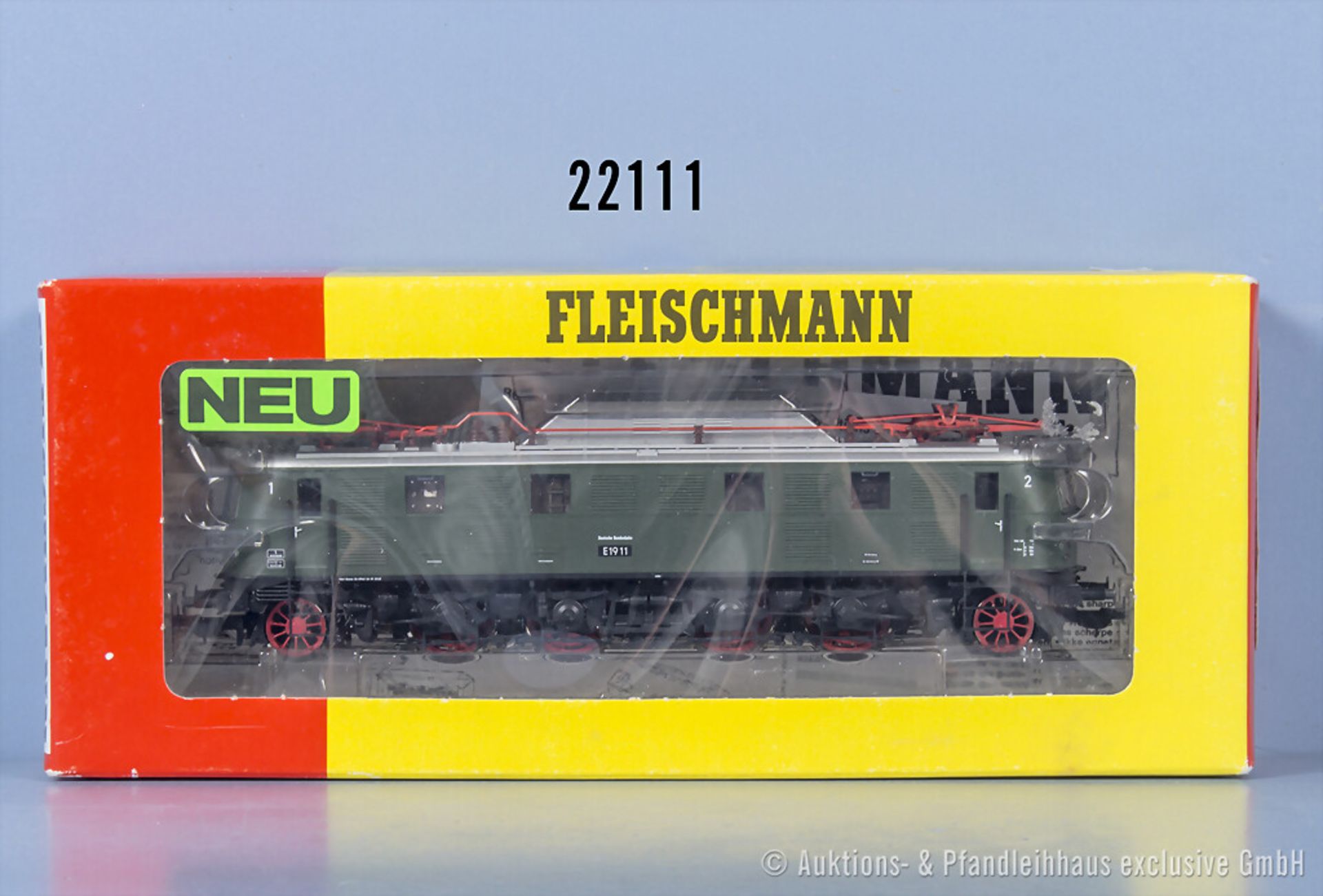 Fleischmann H0 4318 E-Lok der DB, BN E19 11, mit Digitalschnittstelle, Z 1, in ...