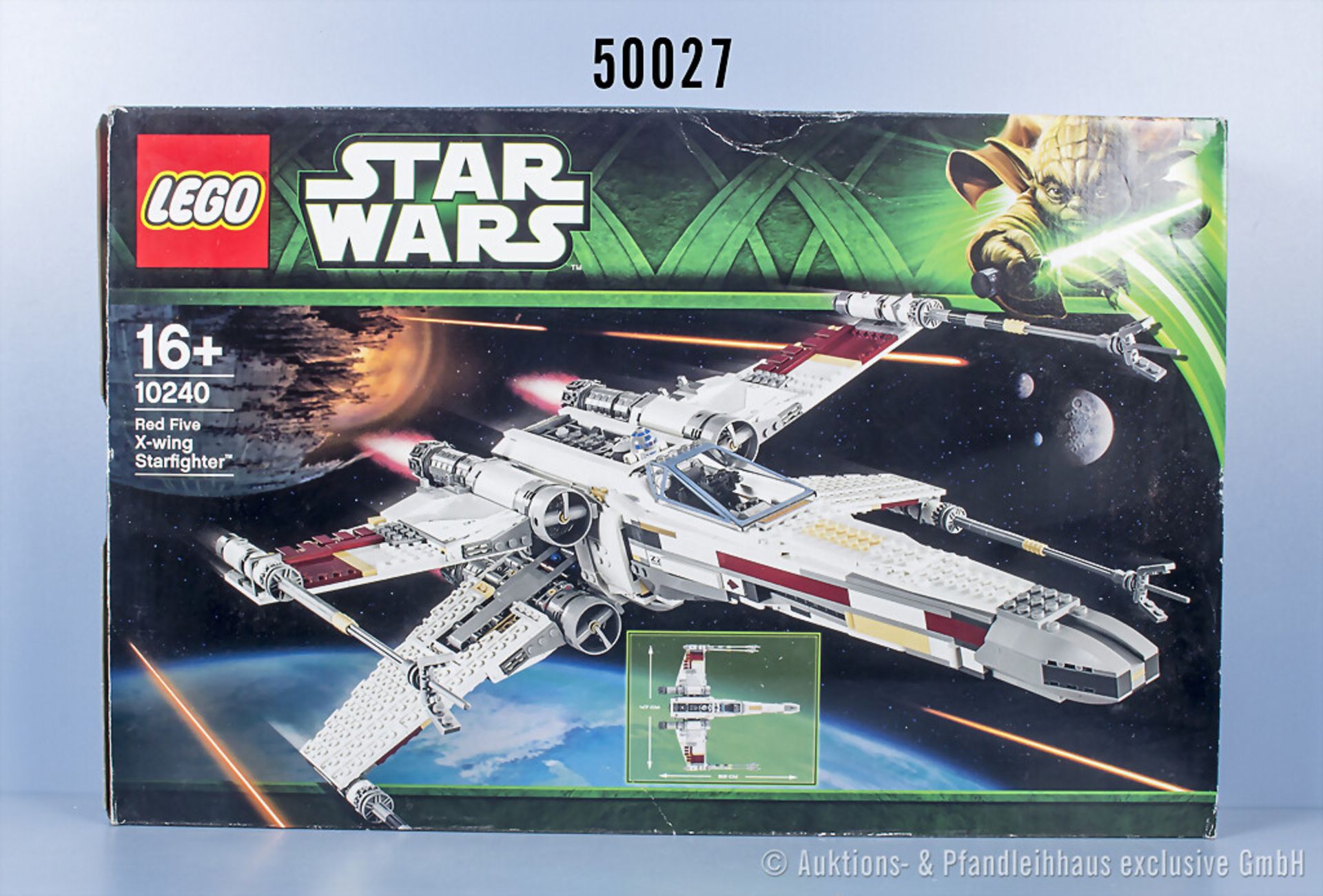 Lego Star Wars X-Wing Starfighter 10240 geöffnet, mit Bauanleitungen, Originaltüten der ...