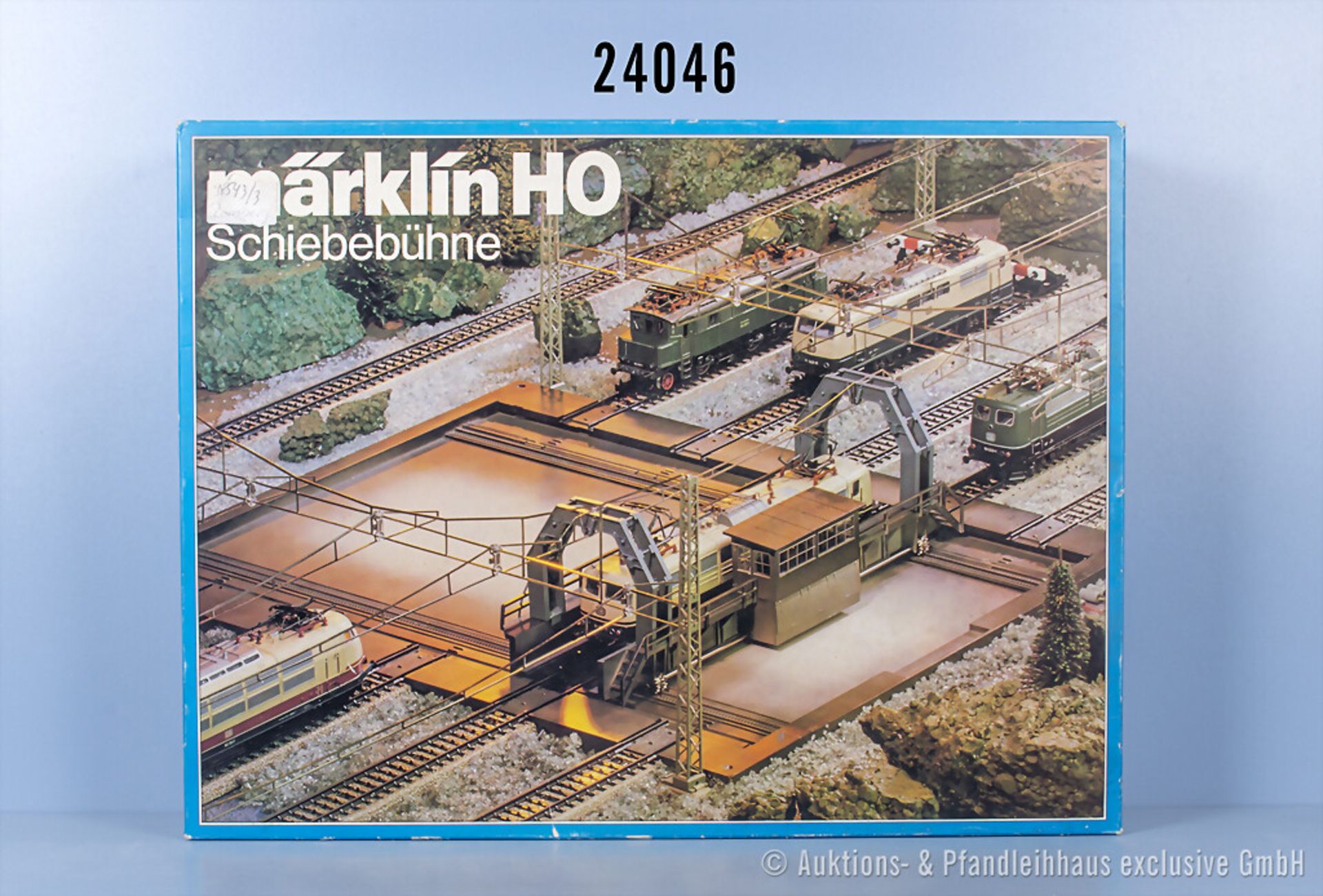 Märklin H0 7294 elektrische Schiebebühne mit Spezialstellpult und 7295 ...