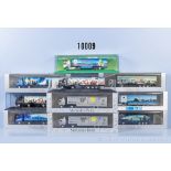 10 Herpa H0 LKW Modelle, Z 0, ...