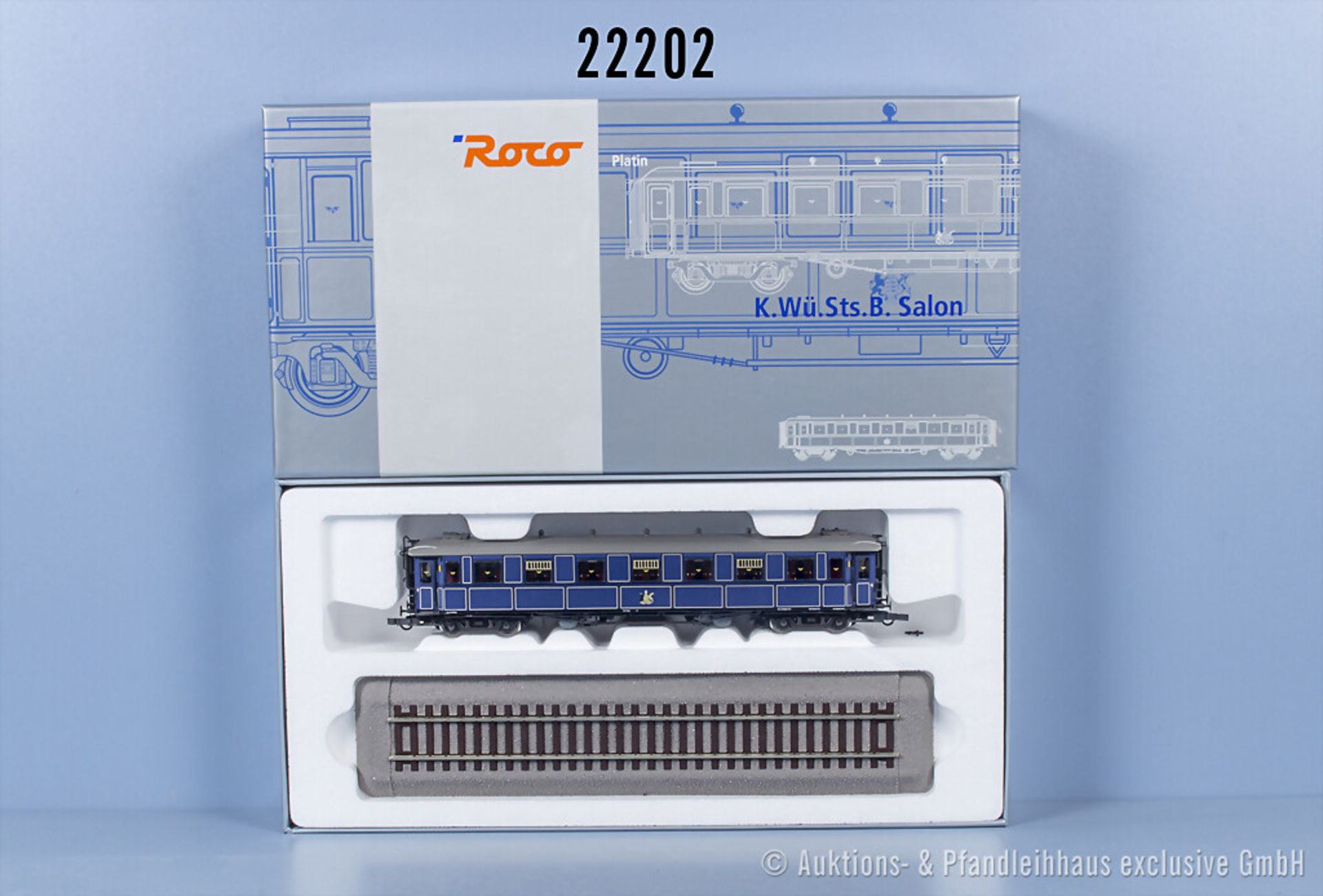 Roco H0 44807 Salonwagen, Z 0-1, in ...
