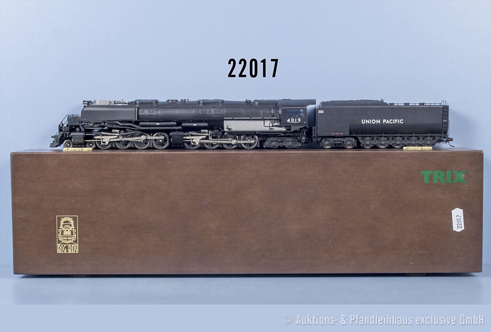 Trix international H0 22115 Schlepptenderlok "Big Boy" der Union Pacific, BN 4019, Z ...