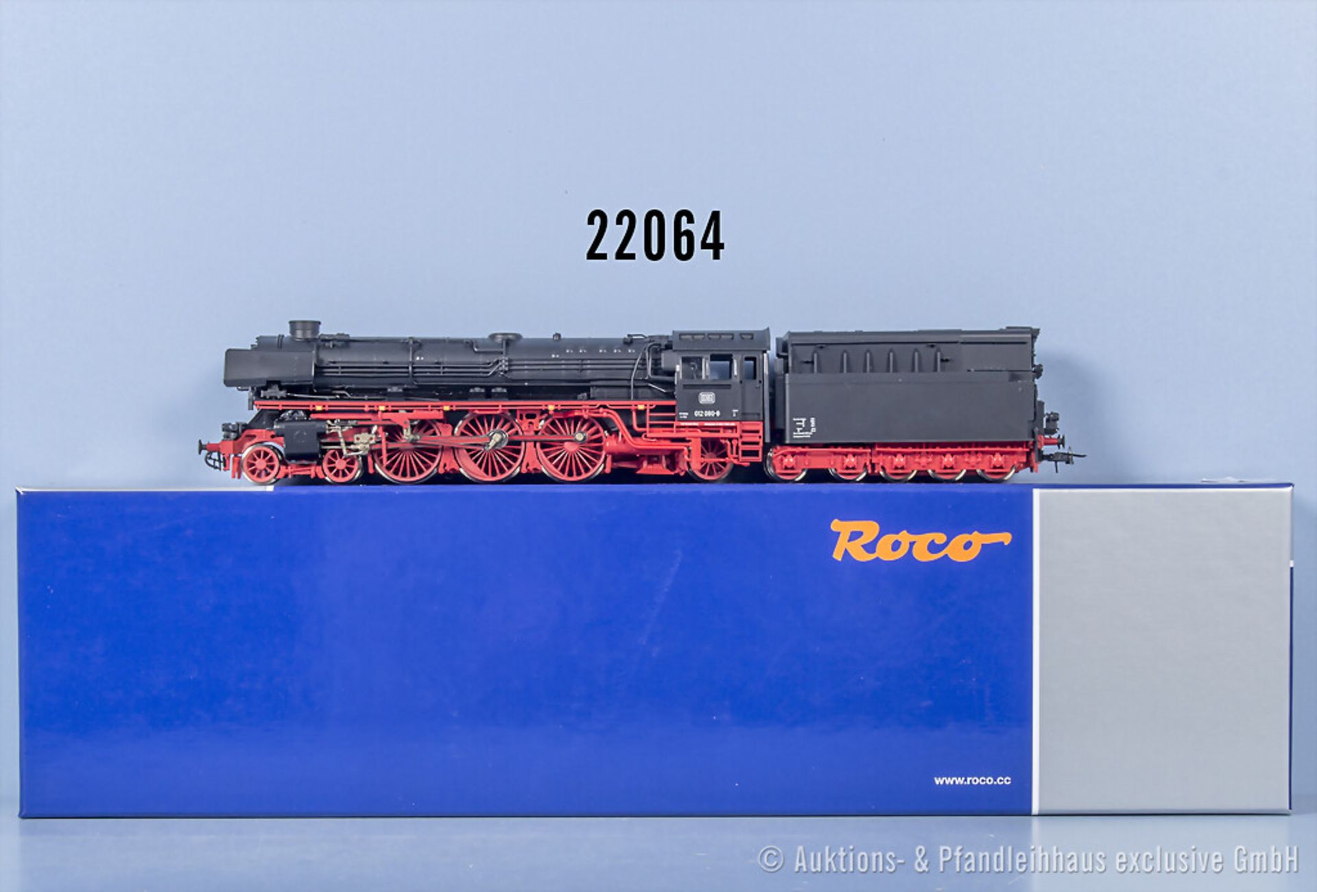 Roco H0 72136 Schlepptenderlok der DB, BN 012 080-8, mit Digitalschnittstelle, Z 1, in ...