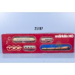 Märklin H0 2852 D-Zug-Set "TEE" mit E-Lok der DB, BN 103 113-7, Z 2-3 in OVP, OVP ...