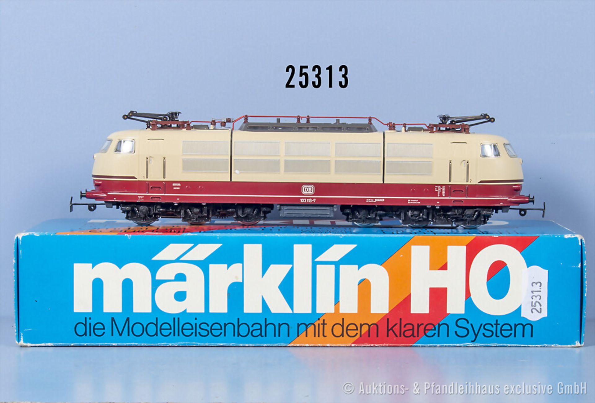Märklin H0 3357 E-Lok der DB, BN 103 113-7, von SB-Modellbau mit Faulhabermotor ...