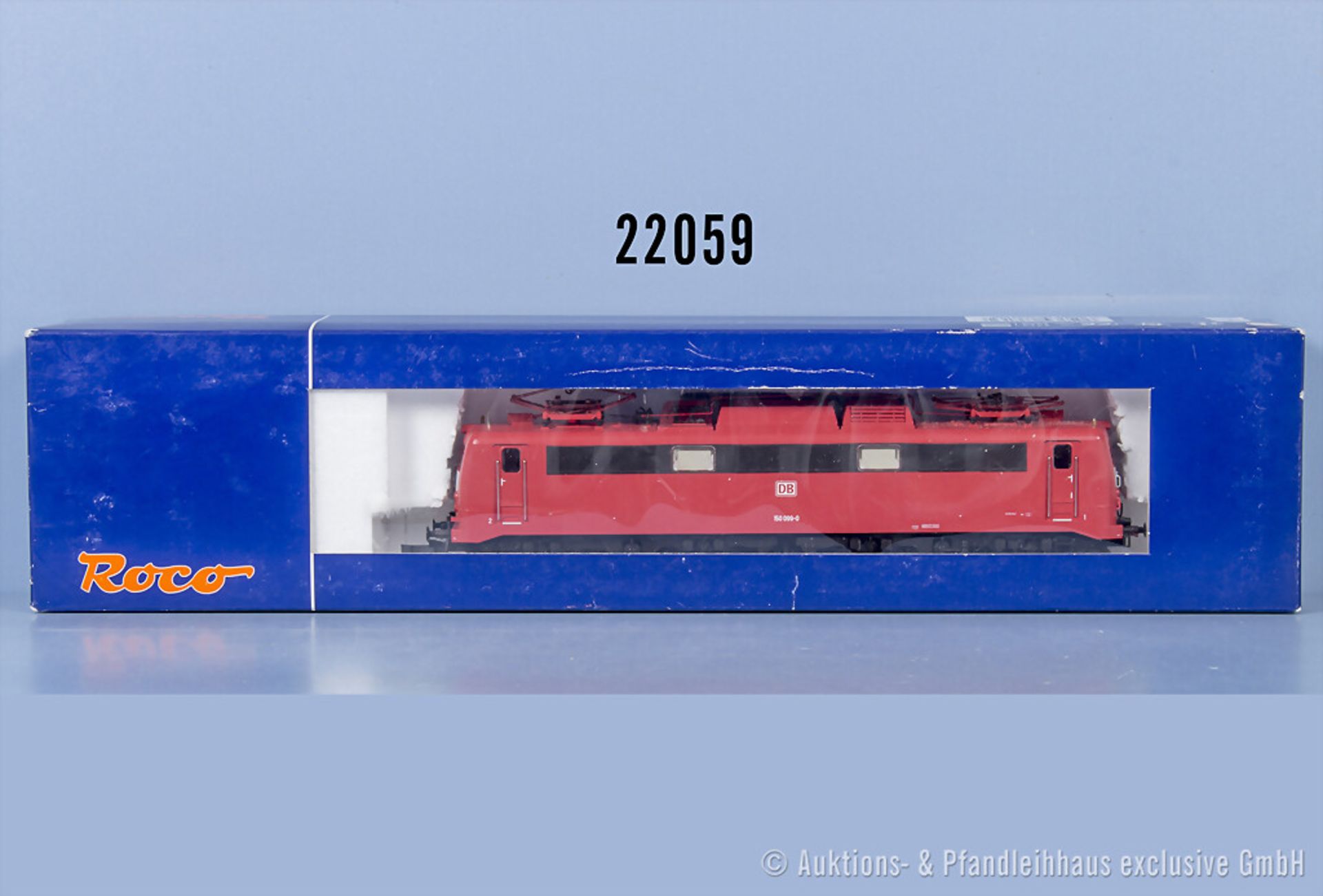 Roco H0 63713 E-Lok der DB, BN 150 099-0, mit Digitalschnittstelle, Z 2, in ...