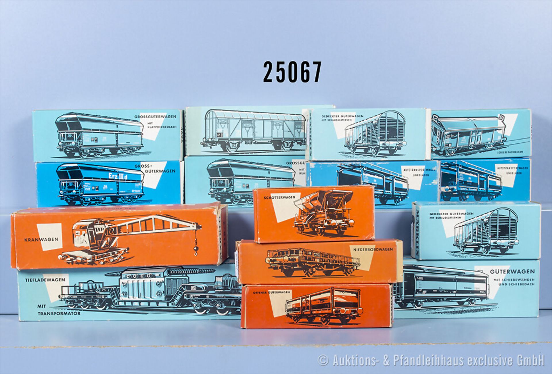 15 Märklin h0 Güterwagen, dabei 313/1, 315/1, 315/2, 2 x 4506, 4602, 2 x 4612, 4617, ...