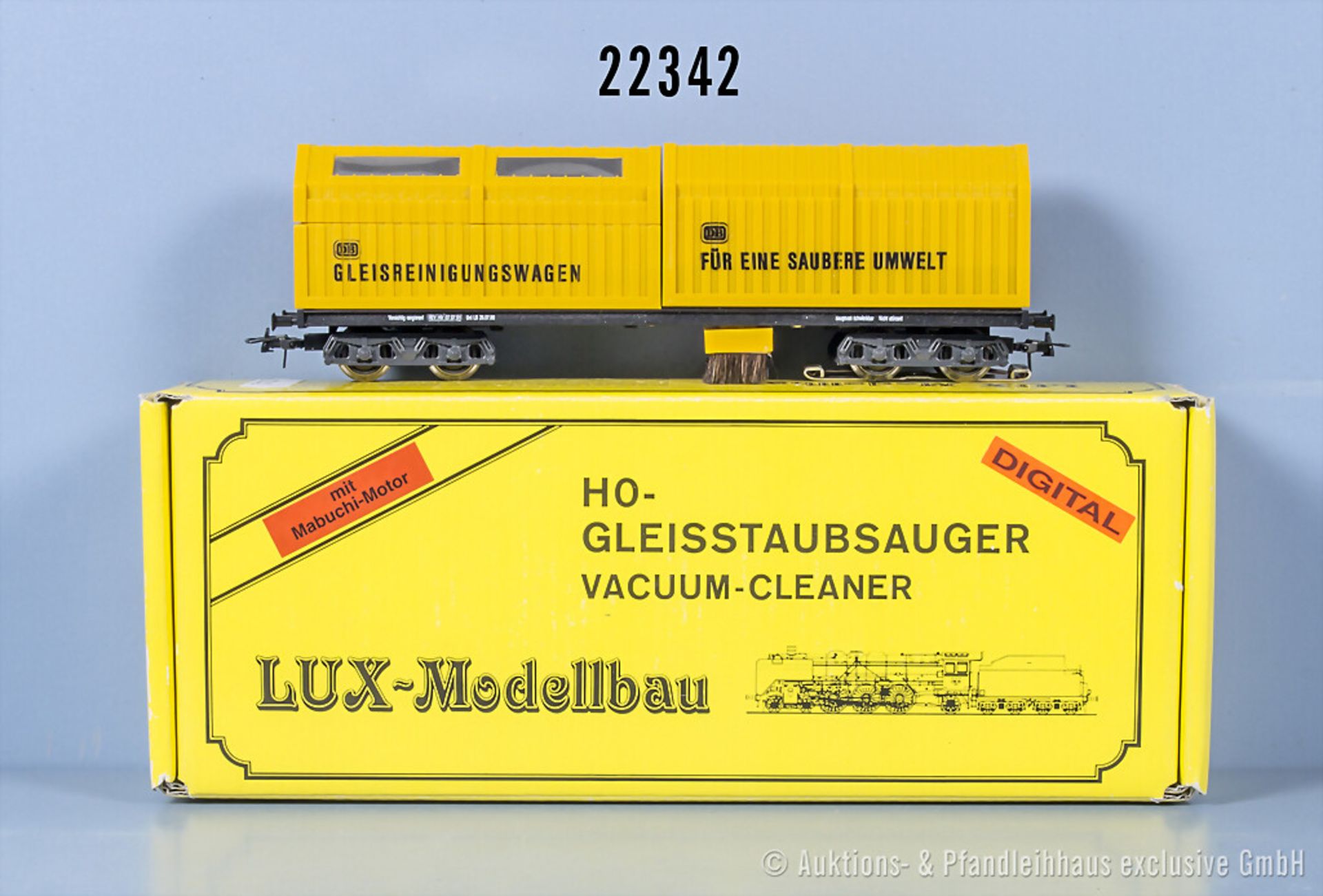 Lux digital H0 8820 Gleisreinigungswagen, Z 1, in OVP, ...