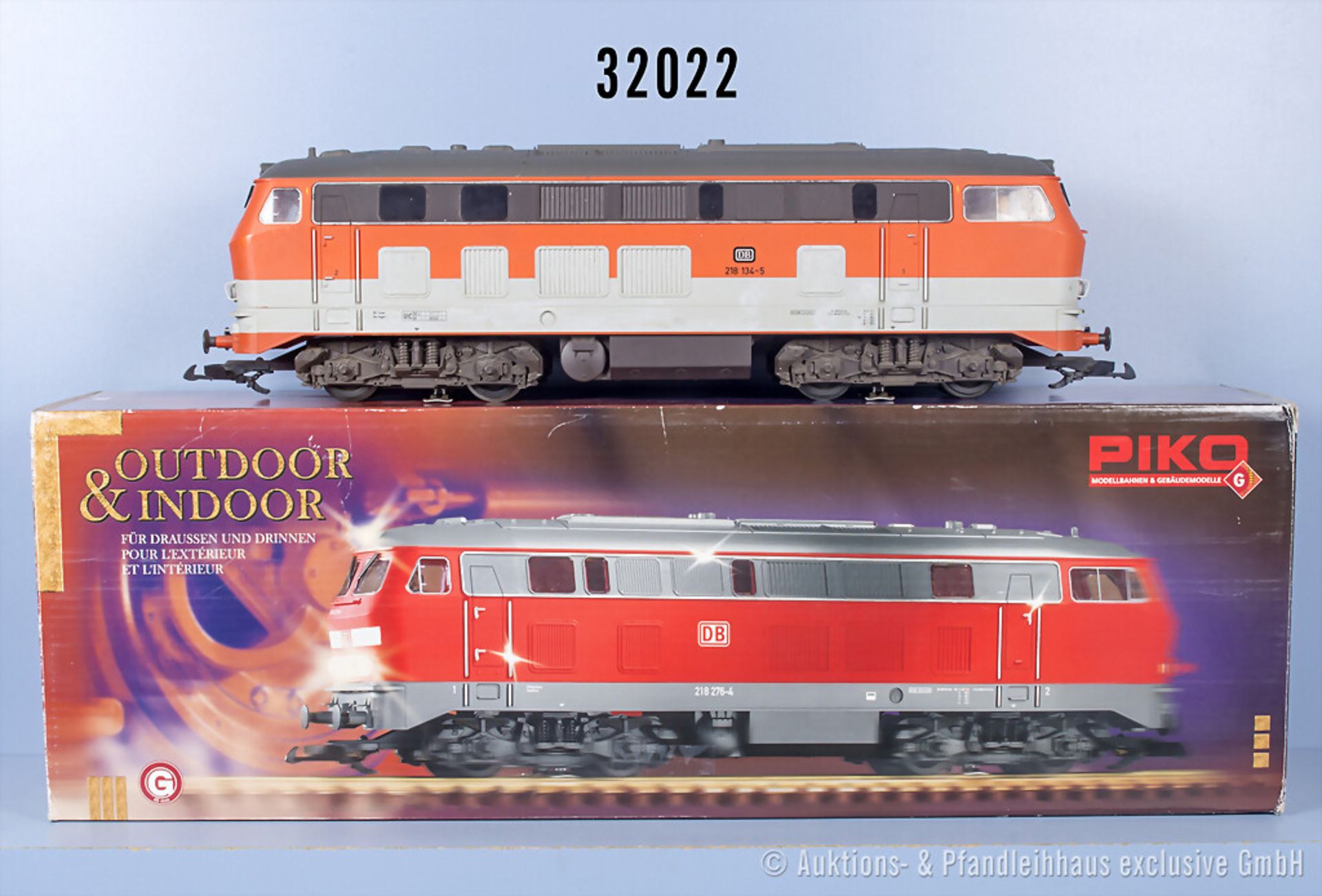 Piko Spur G 37506 Diesellok der DB, in Citybahndesign, BN 218 134-5, Z 3, in ...