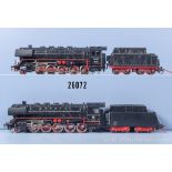 2 Märklin H0 Loks, dabei 3047 Typ 3 Schlepptenderlok der DB, BN 44 481 und GN800 ...