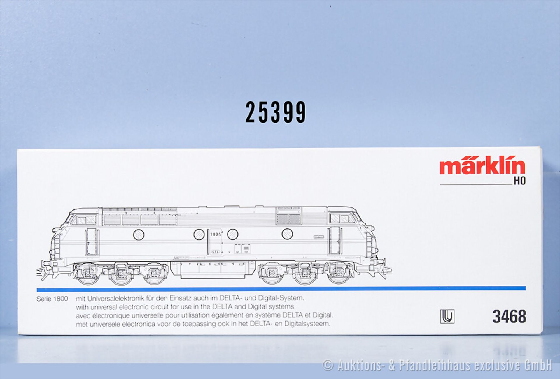 Märklin H0 3468 Diesellok der CFL, BN 1804, Z 1, in ...