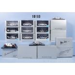 16 Mercedes Benz Modellfahrzeuge, Models Max, Danhausen, Brumm, Metall, 1:43, Z 0, ...