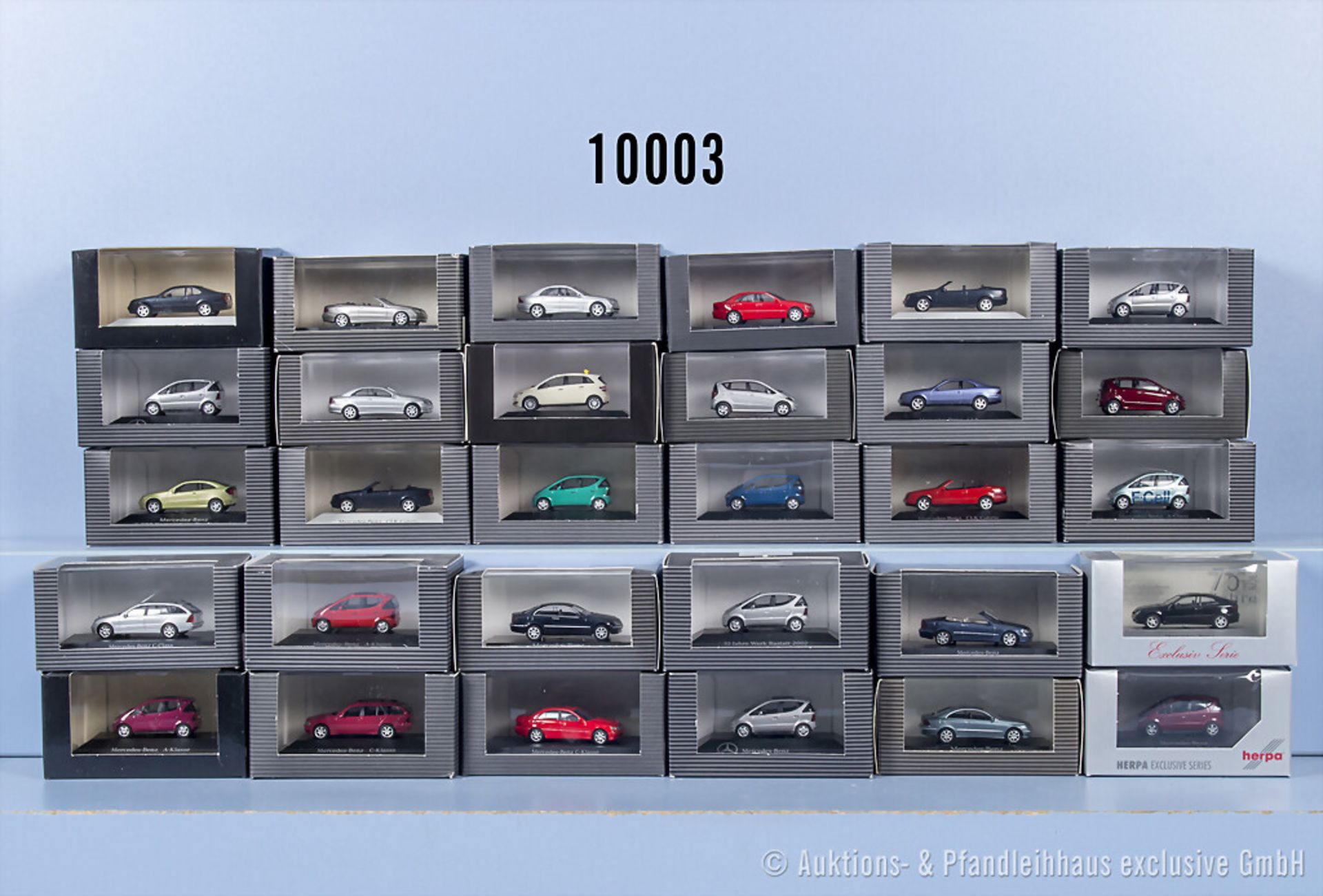 30 Herpa H0 Mercedes Benz Modelle, Z 0, ...