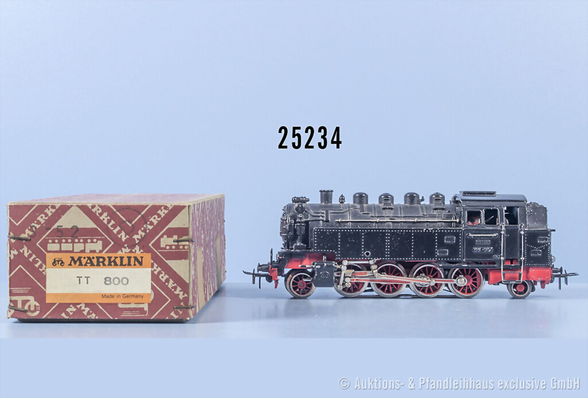 Märklin H0 TT800 Typ 2 Tenderlok der DB, BN 86 197, Z 1-2, in ...