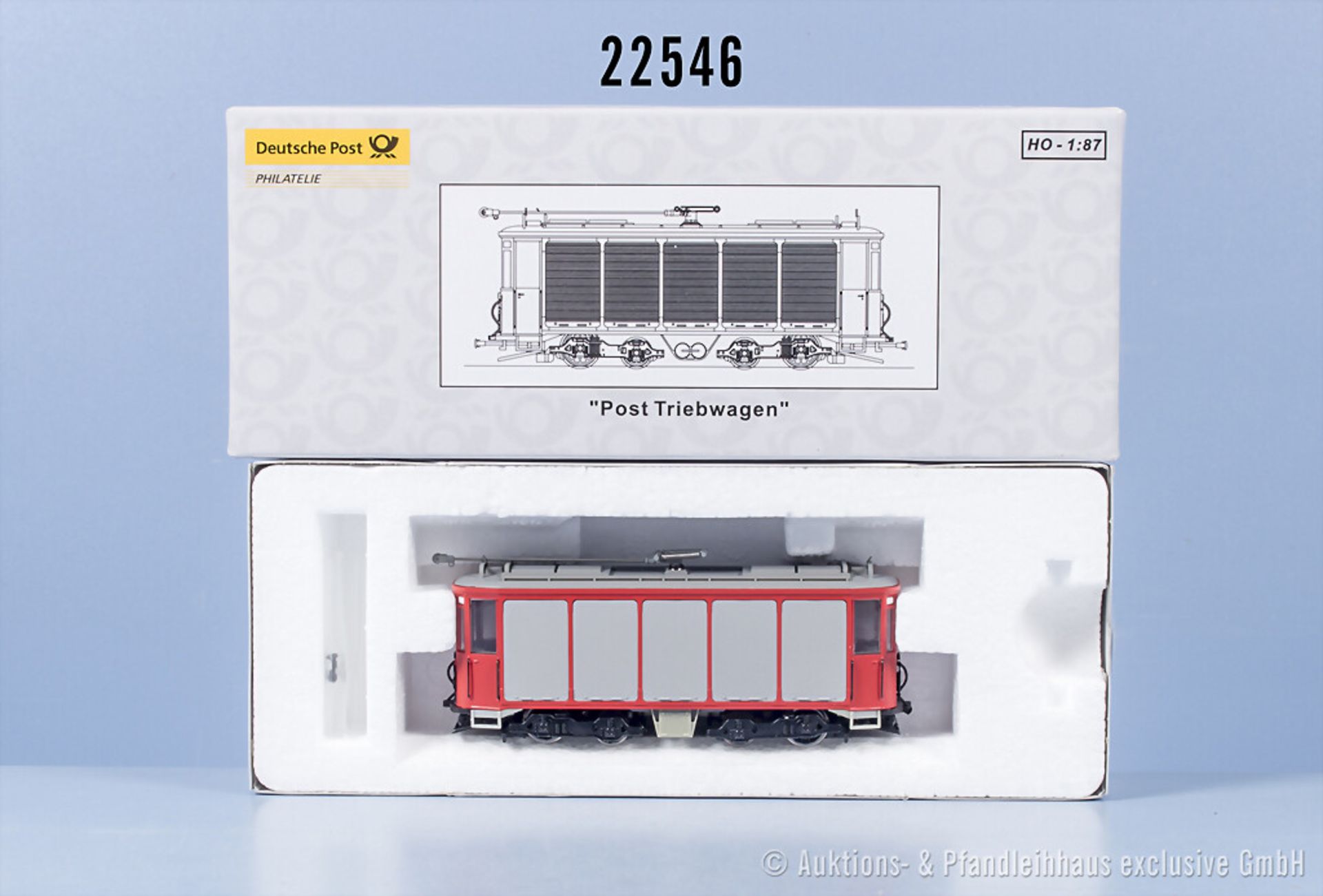 Hobbytrain H0 10038 Posttriebwagen der Deutschen Reichspost, Z 0-1, in ...