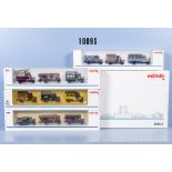 Märklin H0, 5 Setpackungen, Nr. 1884, 1890, 1893, 1898 und 46824, Z 0, ...