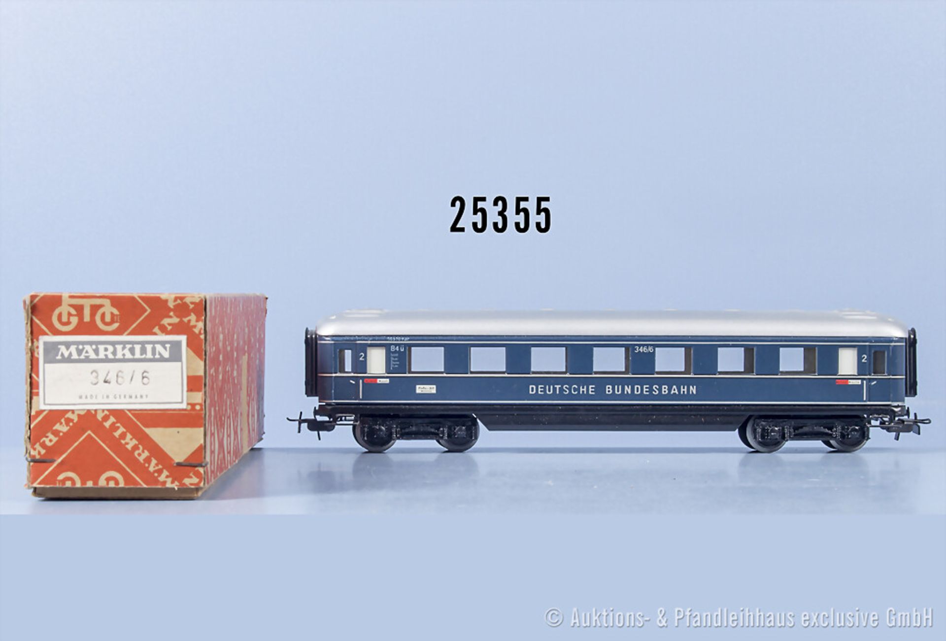 Märklin H0 346/ Typ 4 D-Zug-Personenwagen, Z 1-2, in ...