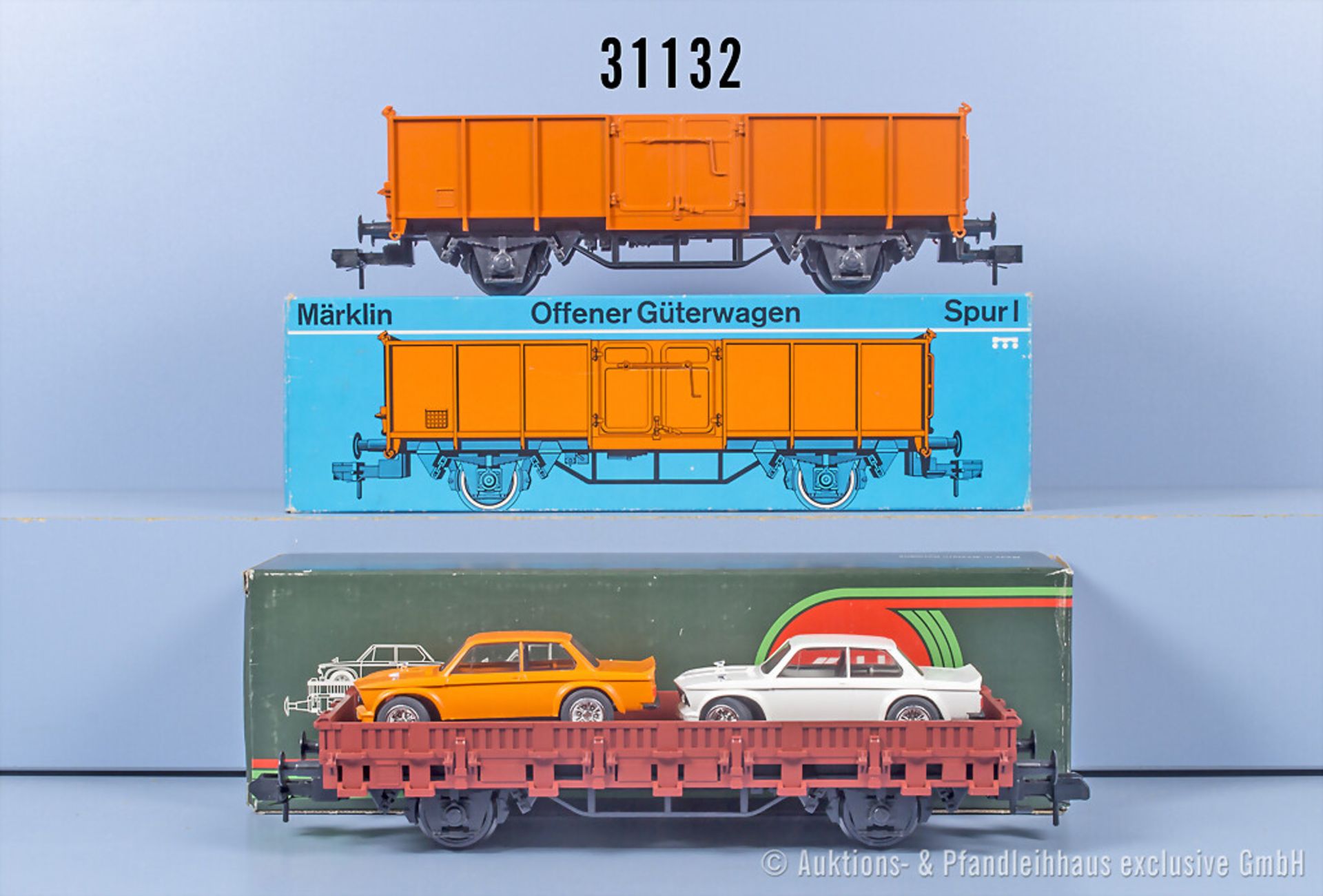 2 Märklin Profi 1 Güterwagen, dabei 5855 und 5876, Z 1, in ...
