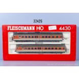 Fleischmann H0 4430 2-teiliger Dieseltriebzug der DB, BN 614 038-8, n.A.d.E. ...