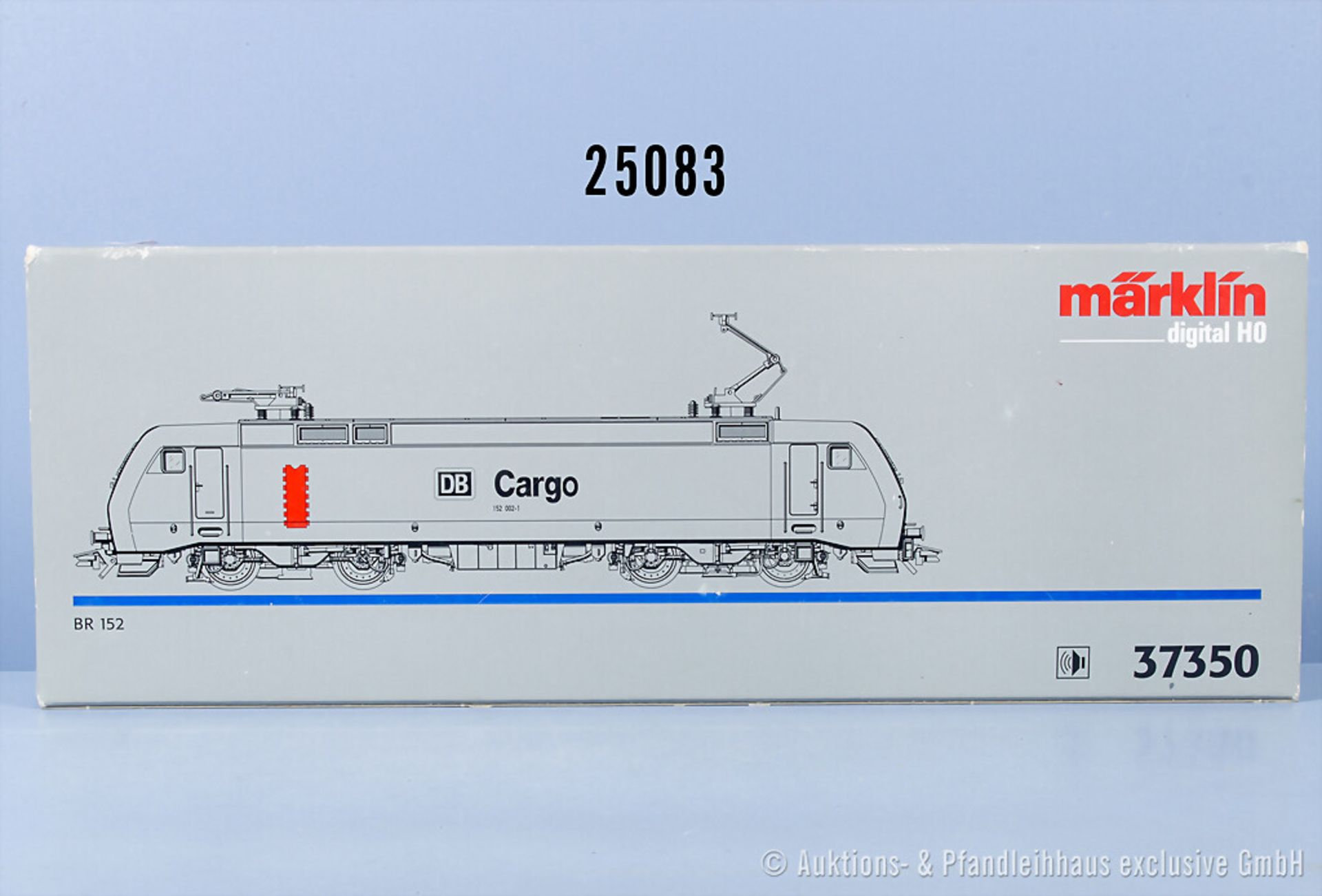 Märklin digital H0 37350 E-Lok der DB, BN 152 002-2, Z 1-2 in ...