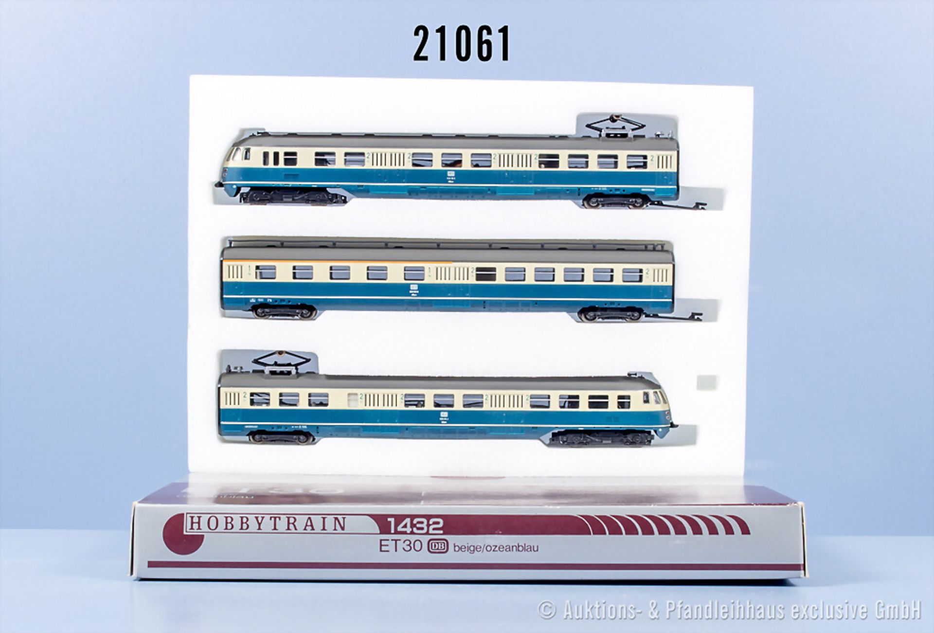 Hobbytrain Spur N 1432 3-teiliger E-Triebzug der DB, BN 430 119-8, Z 1, in ...