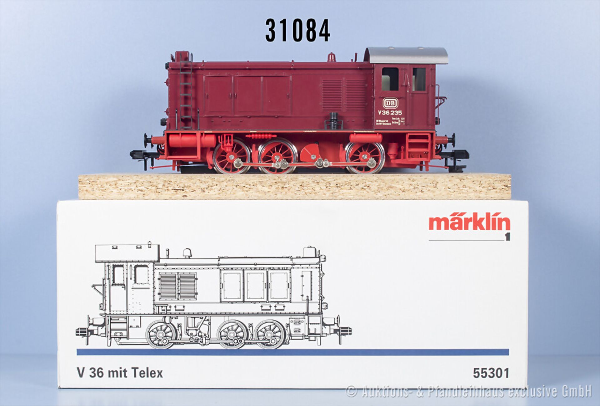 Märklin Profi 1 55301 Diesellok der DB, BN V36 235, Z 1-2, in ...