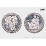 Österreich 2 Gulden/2 Florin 1879, auf die Silberhochzeit von Franz Josef I. mit ...