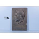 Hitler-Relief, ca. 20,5 x 31 cm, guter Zustand mit teilw. stärkeren Altersspuren, ...