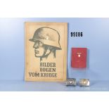 Konv. Verschiedenes, beschädigtes NSDAP Parteibuch von 1936, das Passbild neuzeitlich ...