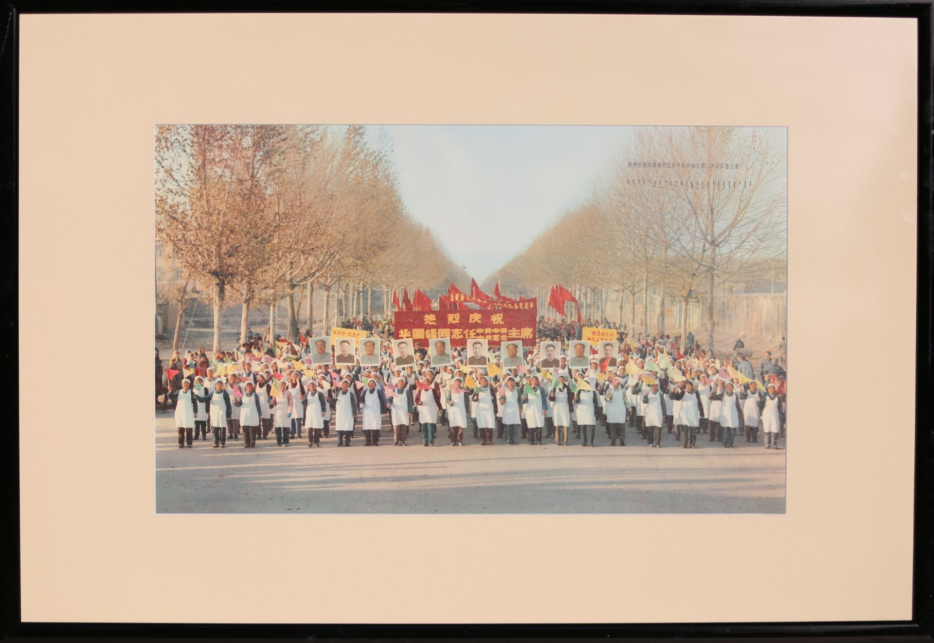 17 Affiches de propagande de la révolution culturelle chinoise Encadrée 75cm x 52cm - Bild 11 aus 17