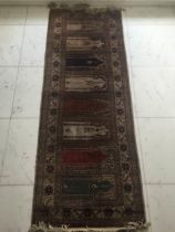 Tapis césaré coton mercerisé Turc 282 x 89 cm